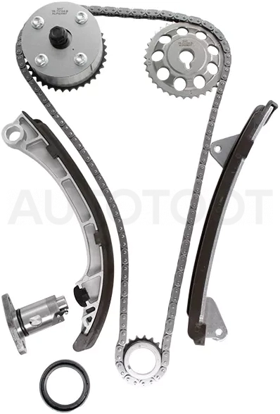 Комплект замены цепи ГРМ TOYOTA 1ZZ-FE/3ZZ-FE/4ZZ-FE (VVT GEAR) 97-06 - Артикул TKTY124B - Производитель Sat - Фото, Отзывы, Цены