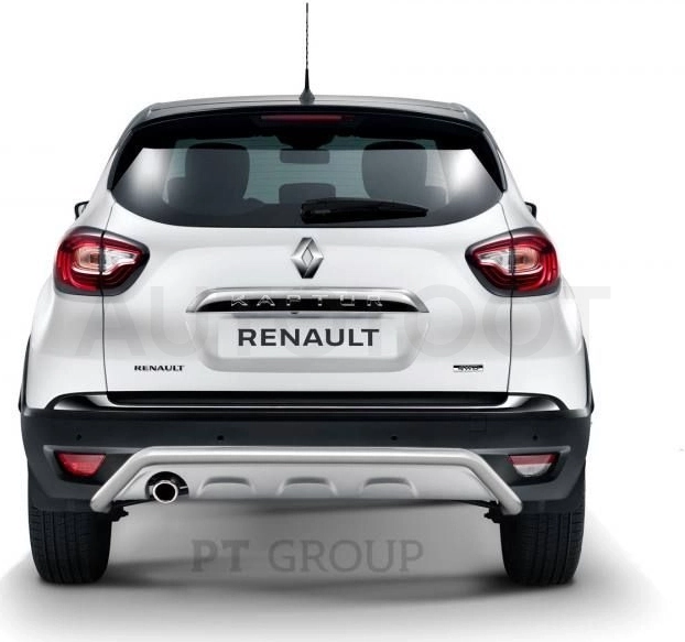 RENAULT Kaptur 2016-  Защита заднего бампера Ø51мм "Волна" (НПС) - Артикул RKA220101 - Производитель PT Group - Фото, Отзывы, Цены