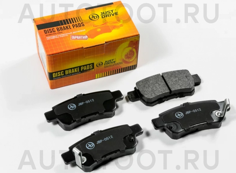 Колодки тормозные дисковые, задние - Артикул JBP0512 - Производитель Just Drive - Фото, Отзывы, Цены