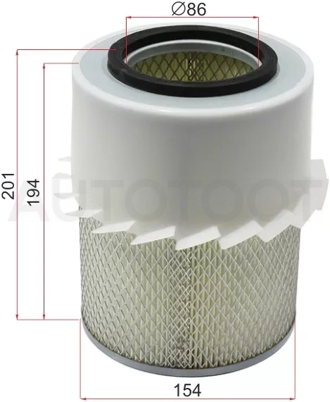 Фильтр воздушный MITSUBISHI PAJERO SPORT 96-08/CHALLENGER K9# 96-01/L200 96-06 4D56