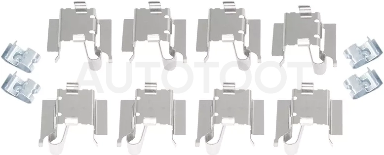 Комплект монтажный тормозных колодок RR TOYOTA CAMRY 70/C-HR/RAV4 18-/LEXUS ES 18