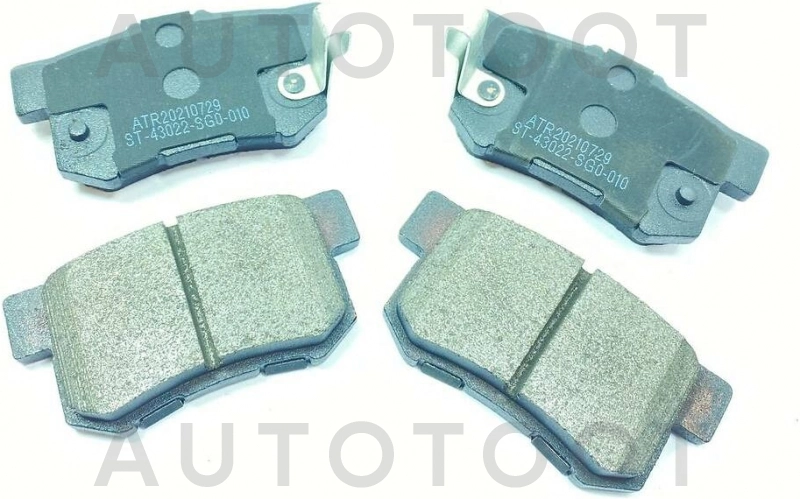 Колодки тормозные задние -JBP0090 Just Drive для HONDA ACCORD, HONDA CIVIC, HONDA JAZZ, HONDA ODYSSEY, HONDA STREAM, HONDA CR-V