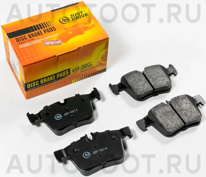 Колодки тормозные дисковые, задние - Артикул JBP0614 - Производитель Just Drive - Фото, Отзывы, Цены