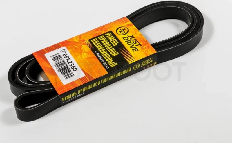 Ремень поликлиновый JD - Артикул 6PK2360 - Производитель Just Drive - Фото, Отзывы, Цены