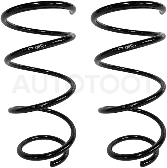 Комплект пружин 2шт передние COROLLA/RUNX/ALLEX/FIELDER 00-06 1NZ 4WD/1ZZ/ALLION 1NZ 01-07