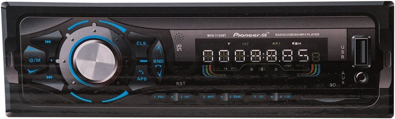 Pioneer Автомагнитола Pioneer.GB MVH 7130 ВТ с Bluetooth - Артикул MVH7130 - Производитель Pioneer - Фото, Отзывы, Цены
