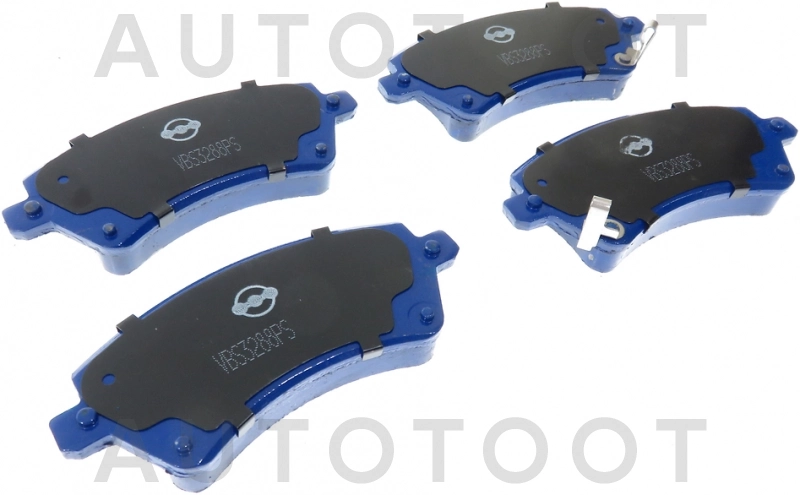 Колодки тормозные передние дисковые -X3P0040 Ixat для TOYOTA COROLLA