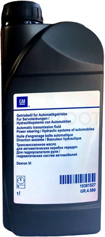 ATF трансмиссионное масло GM АКПП DEXRON 6 1л