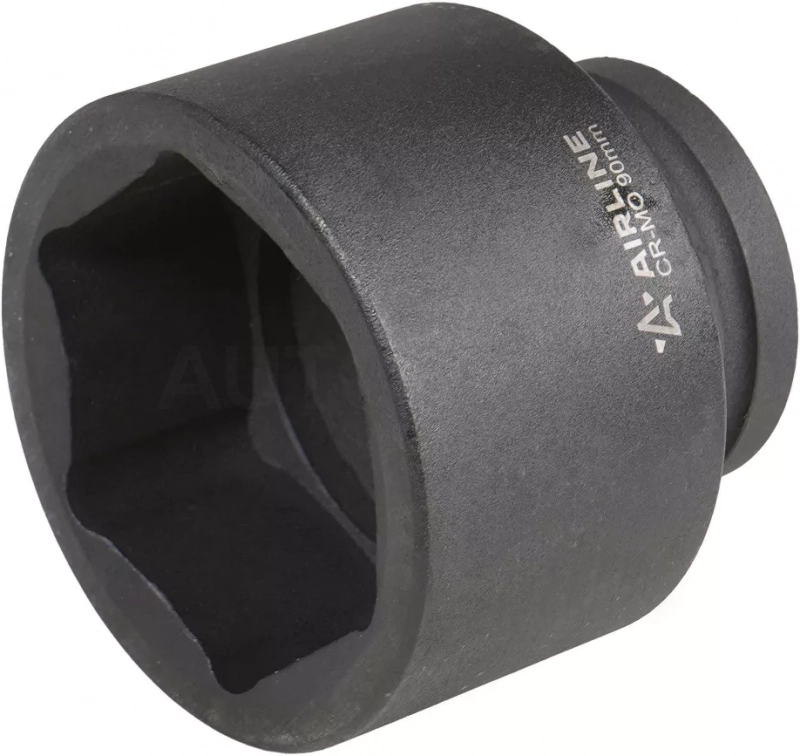 Головка ударная торцевая 1-1/2"DR шестигранная 90мм, L=110мм - Артикул ATAS712 - Производитель Airline - Фото, Отзывы, Цены
