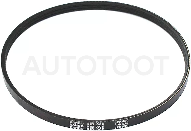 Ремень поликлиновой TOYOTA 4A/5A/7A-FE AE##/AT## (PS) - Артикул 3PK630 - Производитель Bando - Фото, Отзывы, Цены
