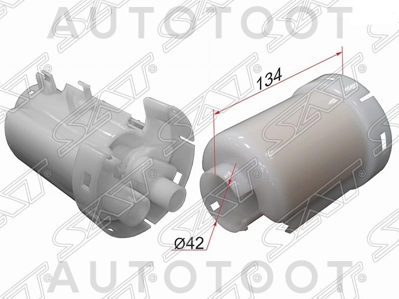 Фильтр топливный 6G74, 6G75 -AMDFF267 Amd для MITSUBISHI PAJERO