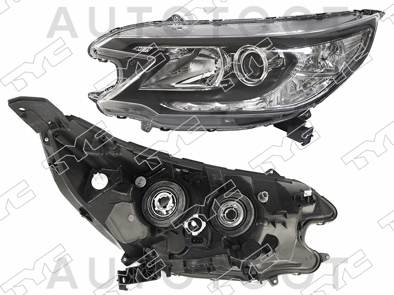 Фара левая (галоген, с электрокорректором) -  для HONDA CR-V