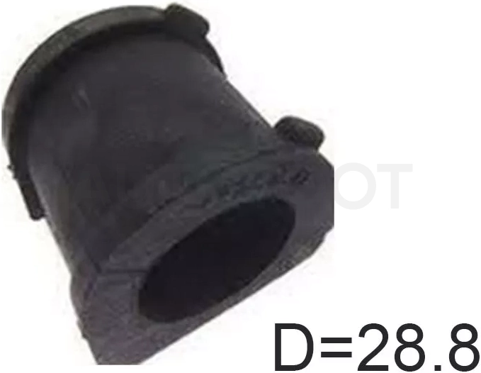 Втулка стабилизатора Mitsubishi Pajero Sport 96-08 / Challenger 96-01 / Montero Sport 96-00 (Перед/ 28.80)
