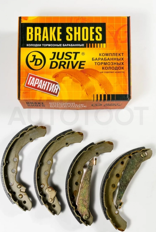 Колодки тормозные барабанные, задние - Артикул JBS0101 - Производитель Just Drive - Фото, Отзывы, Цены