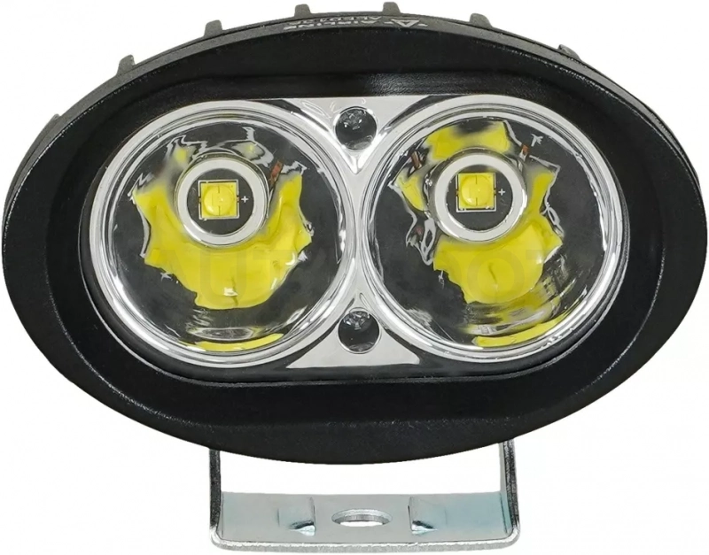 Фара светодиод. овальная, 2LED, направлен. свет, 20Вт, 97x62x70мм, 12/24В, PLUS - Артикул ALED135 - Производитель Airline - Фото, Отзывы, Цены