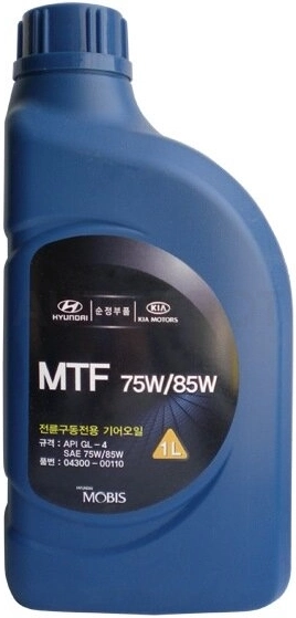 MTF 75W-85 GL 4 HYUNDAI/KIA 1л Масло трансмиссионное