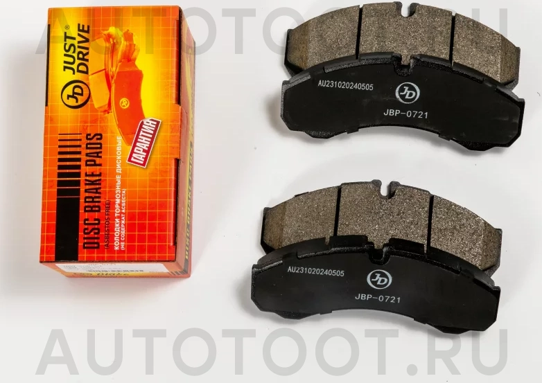 Колодки тормозные дисковые передние GDB1345 - Артикул JBP0721 - Производитель Just Drive - Фото, Отзывы, Цены