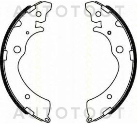 Колодки тормозные задние барабанные -JBS0030 Just Drive для HONDA ACCORD, HONDA CIVIC, HONDA CR-V, HONDA STREAM