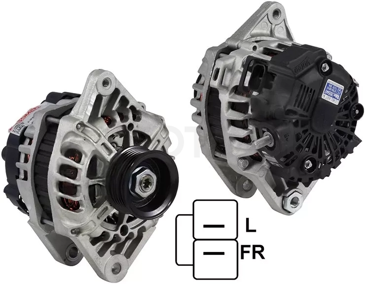 Генератор HYUNDAI SOLARIS/i20/i30/ix20/KIA CERATO/SOUL/RIO 1.6 11- G4FC 12V 90A