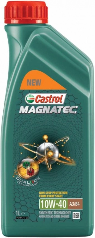 10W-40 CASTROL Magnаtec DUALOCK A3/B4 1л Масло моторное полусинтетическое - Артикул 15CA23 - Производитель CASTROL - Фото, Отзывы, Цены