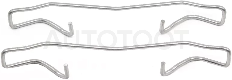 Комплект монтажный тормозных колодок RR MAZDA 3 BK/BL 03-13