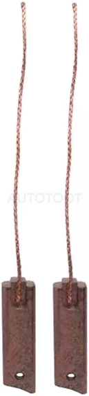 Щетка генератора/стартера 2 шт. TOYOTA LAND CRUISER 4.0TD 87-89/OPEL VECTRA B 1.7TD 95-97/NISSAN TERRANO I 2.4 86