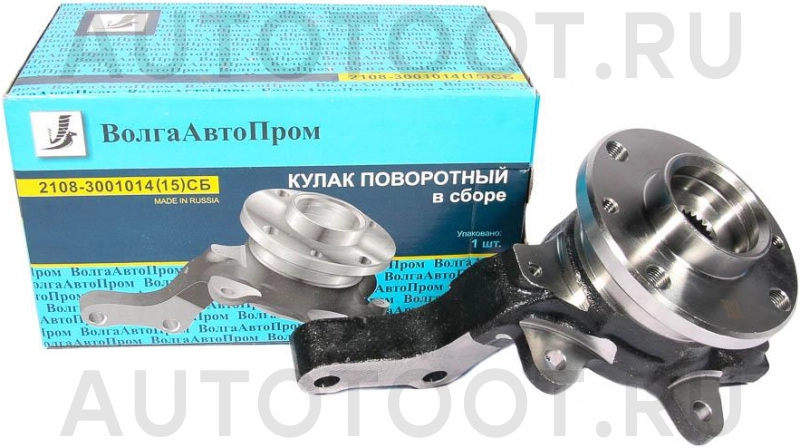 Кулак поворотный левый с подшипников и ступицей -  для LADA (ВАЗ) PRIORA