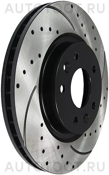 Комплект дисков тормозных передний перфорированные NISSAN X-TRAIL T32 14 - Артикул ST402064BA0APF - Производитель Sat - Фото, Отзывы, Цены