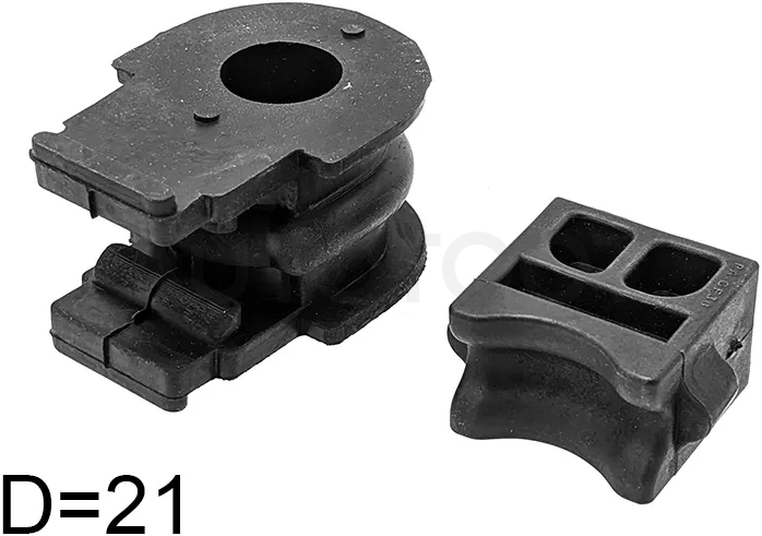 Втулка стабилизатора Nissan Juke 10-20 / Leaf 09-17 / Qashqai 06-13 / Dualis 07-14 (21,00)