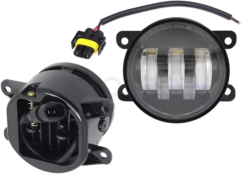 Фара противотуманная (Справа=Слева/ LED/ Белый / 6500K / 1300LM / 23W) Citroen Berlingo 08-16 / C4 04-11