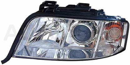 Фара левая (под корректор) -4411194LLDEM Depo для AUDI A6