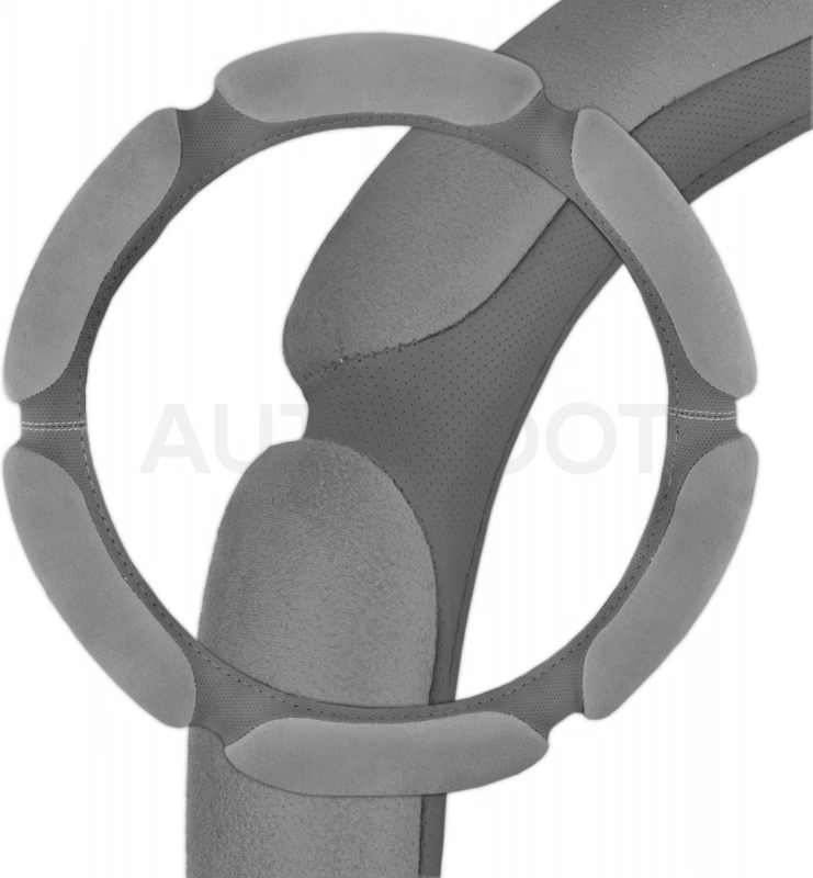 Оплетка SKYWAY Sponge classic 6 подушечек L Серая замша
