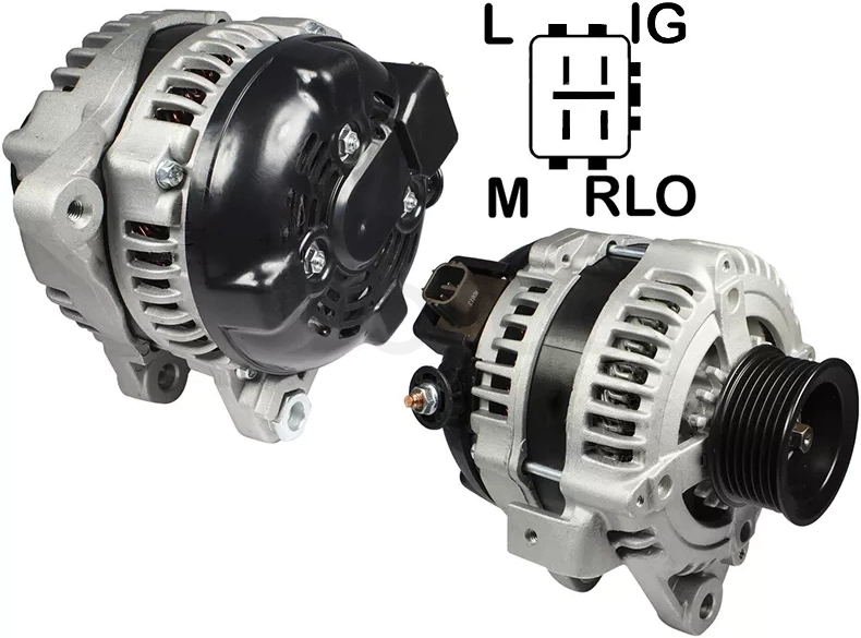 Генератор TOYOTA HARIER/IPSUM/NOAH ACU3#/ACM2#/AZR6# 1/2AZFE 03-12 12V 130A