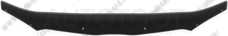 Дефлектор капота темный SKODA SUPERB 2008-2013, NLD.SSCSUP0812 / Шкода Суперб - Артикул NLDSSCSUP0812 - Производитель Sim - Фото, Отзывы, Цены