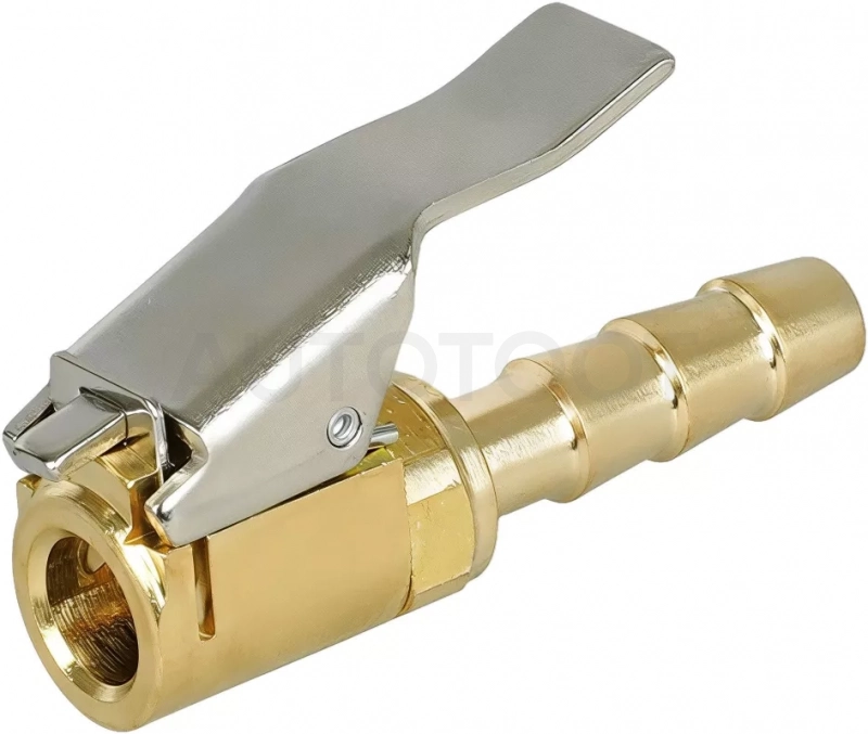 Наконечник подкачки AC-02L Cu, штуцер елочка, D8*25 мм, латунь - Артикул ATRV027 - Производитель Airline - Фото, Отзывы, Цены
