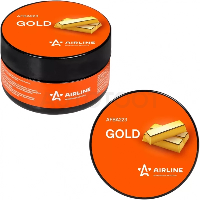 Ароматизатор-банка гелевый "Планета" GOLD 60мл - Артикул AFBA223 - Производитель Airline - Фото, Отзывы, Цены