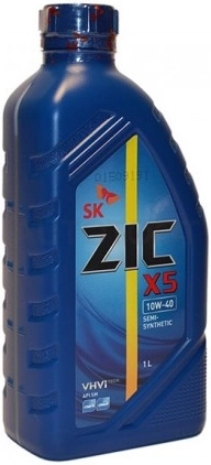 10W-40 SM 1л масло моторное ZIC X5 полусинтетика - Артикул 132622 - Производитель ZIC - Фото, Отзывы, Цены