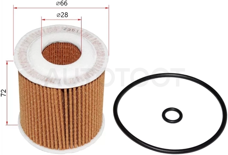 Фильтр масляный (картридж) MAZDA CX-7 06-/3/AXELA BK 2.3 /6/ATENZA GG##/GY##