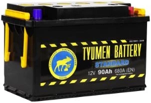 Аккумулятор TYUMEN BATTERY 90Ah 720A обратная полярность (-+)