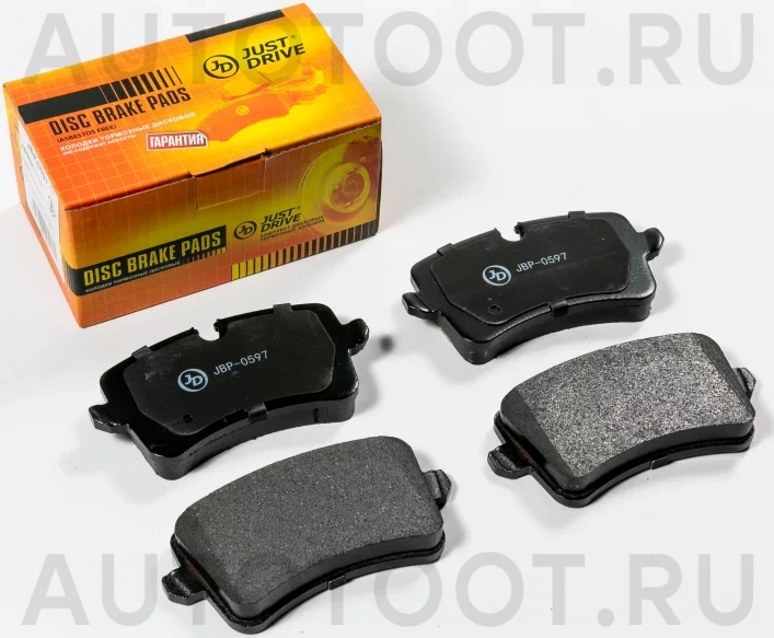 Колодки тормозные дисковые, задние - Артикул JBP0597 - Производитель Just Drive - Фото, Отзывы, Цены