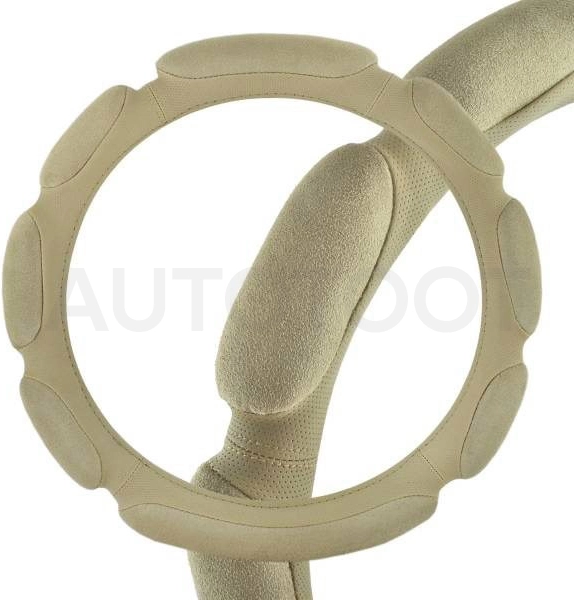 Оплетка SKYWAY Sponge classic 8 подушечек L Бежевая замша