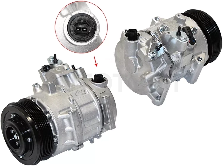 Компрессор кондиционера Toyota Avensis (T270) 08-18 / Camry 11-21