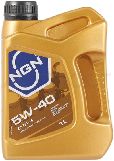 5W-40 SYNT-S SL/CF 1л полусинтетика - Артикул V172085605 - Производитель NGN - Фото, Отзывы, Цены