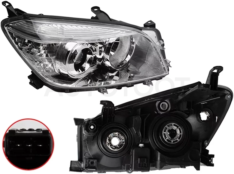 Фара Toyota RAV4 (XA30) 05-08 (Справа/ Галоген/ С электрокорректором)