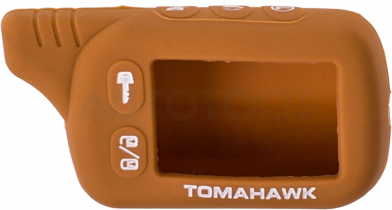 TOMAHAWK Чехол на сигнализацию TOMAHAWK TZ9010, 9020, 9030 силиконовый SW Коричневый