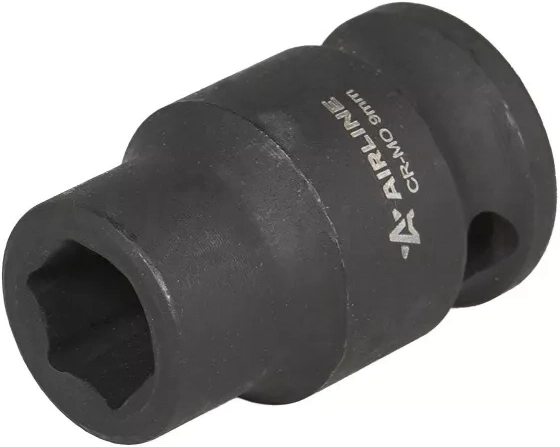Головка ударная торцевая 3/8"DR шестигранная 9мм, L=30мм - Артикул ATAS304 - Производитель Airline - Фото, Отзывы, Цены