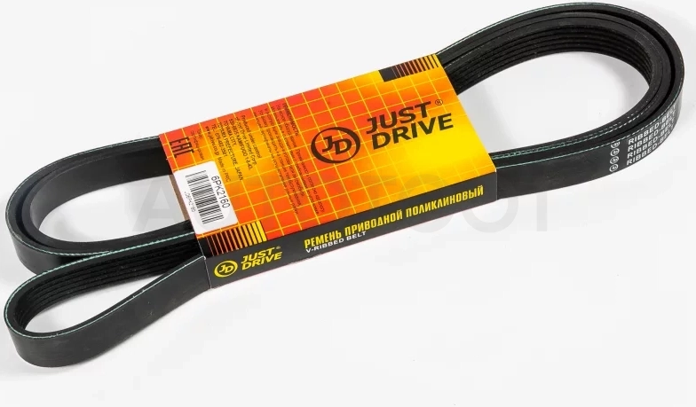 Ремень поликлиновый JD - Артикул 6PK2160 - Производитель Just Drive - Фото, Отзывы, Цены