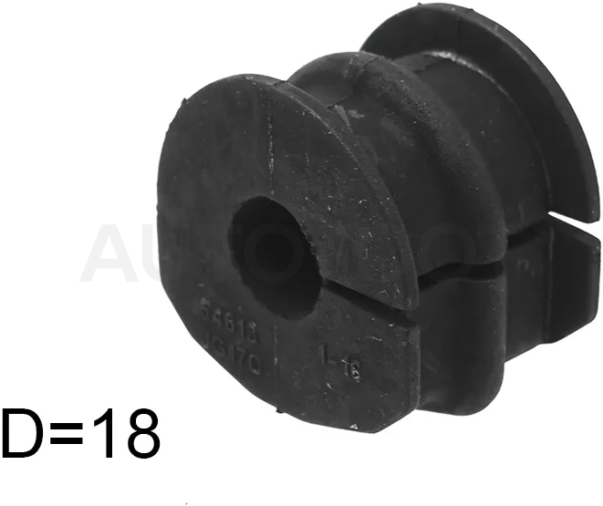 Втулка стабилизатора Nissan Qashqai 06-22 / X-Trail 07-22 / Dualis 07-14 / Qashqai+2 08-14 (Зад/ 18.00)