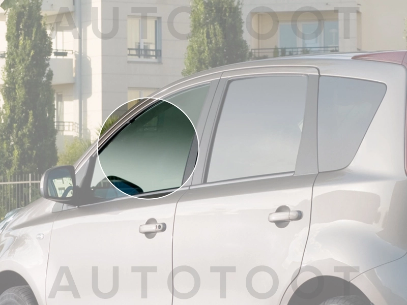 Стекло переднее левое опускное -  для NISSAN NOTE