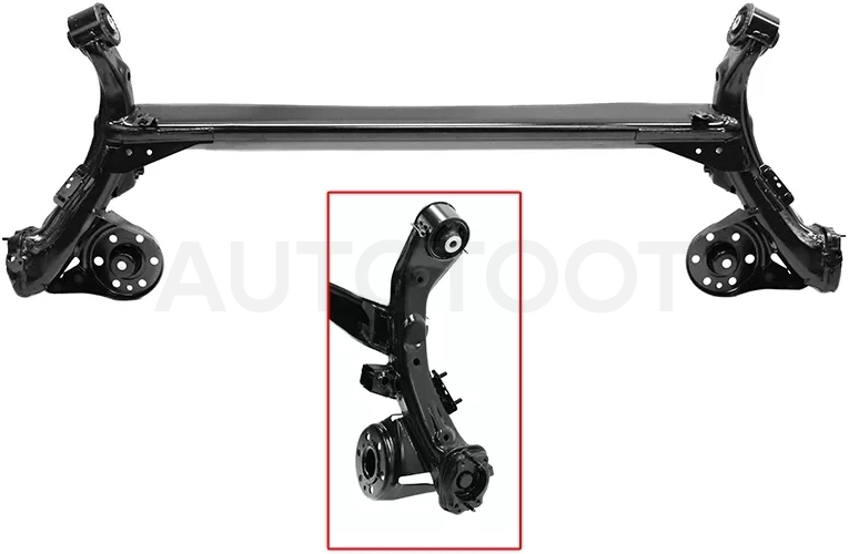 Балка задняя (Тормоза барабанные) Hyundai Solaris 10-17 / Kia Rio 11-17 / Hyundai Accent 11-17